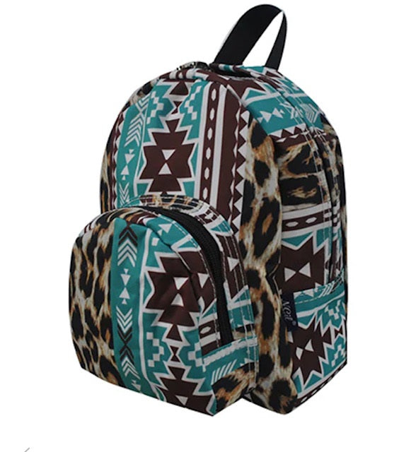 Tribal Cheetah NGIL Canvas Mini Backpack
