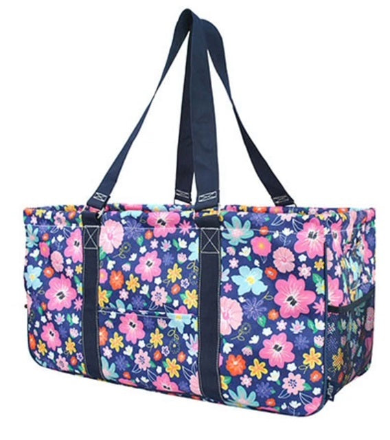 FPM603 Lilac Floral NGIL Utility Bag