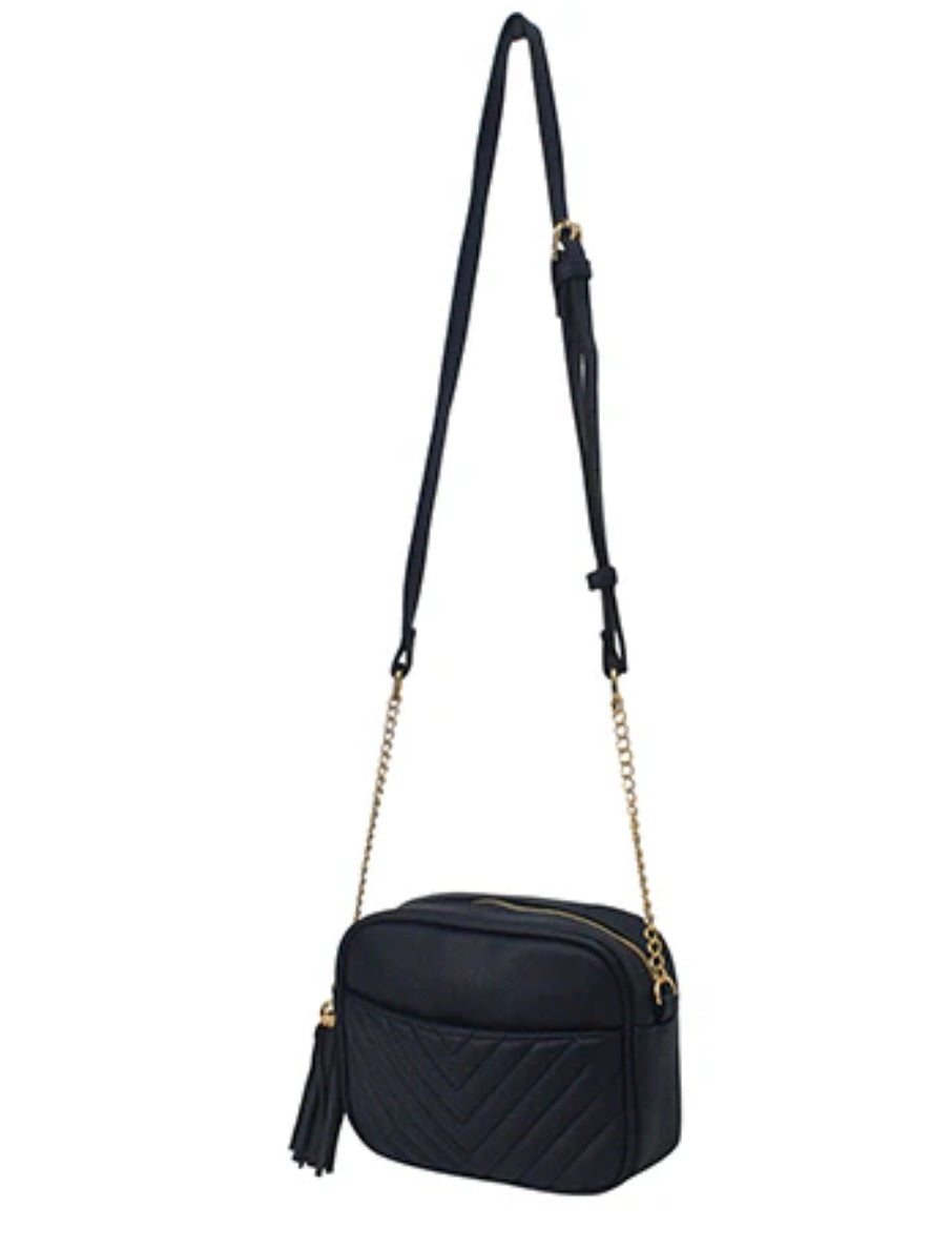 P1325 Chic Faux Leather NGIL Crossbody Bag