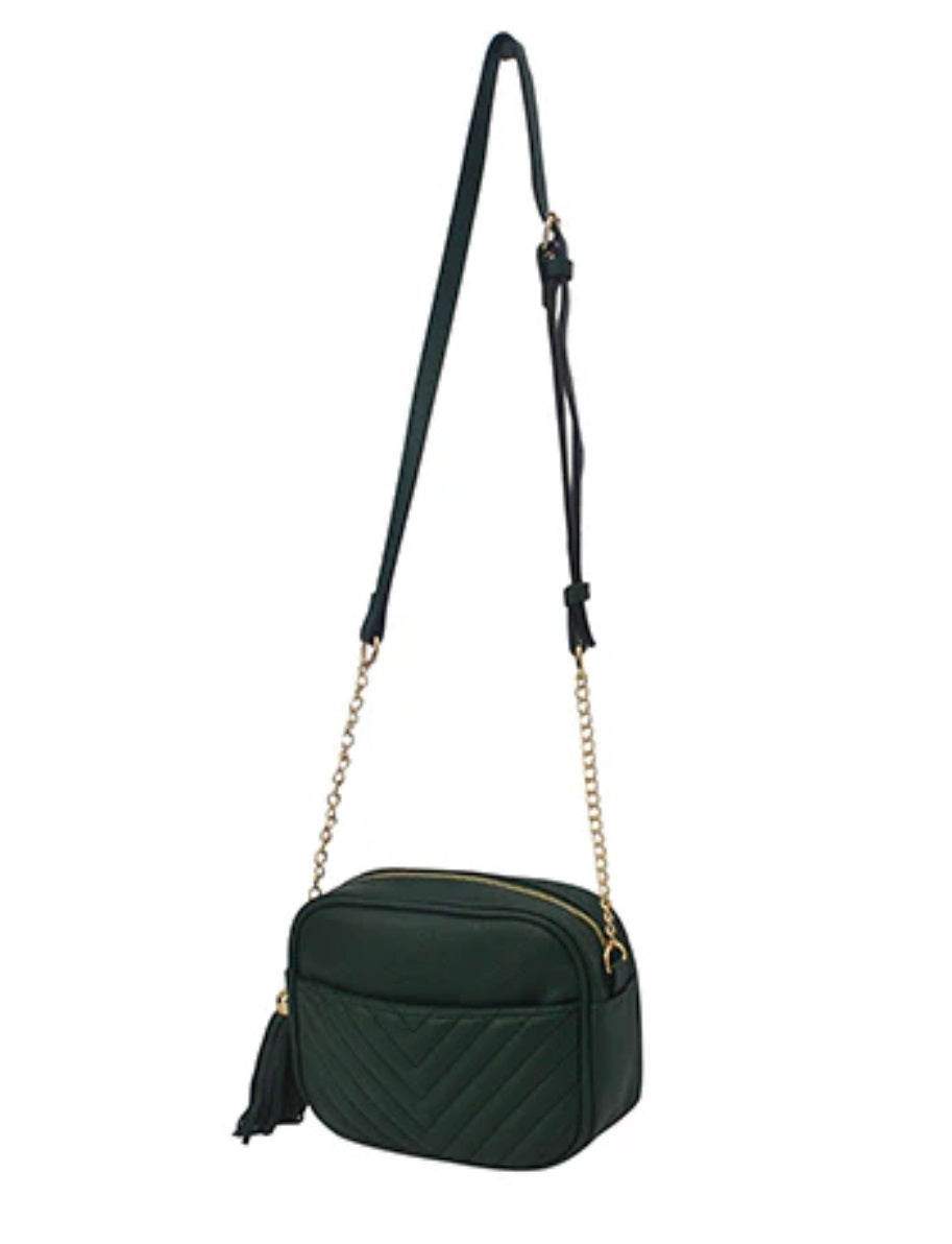 P1325 Chic Faux Leather NGIL Crossbody Bag