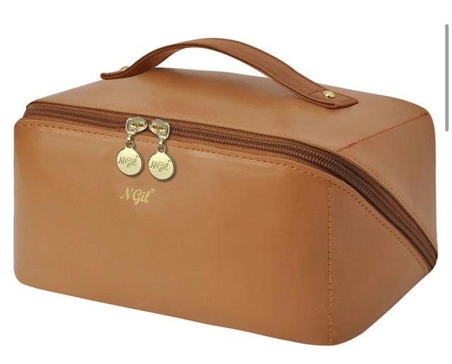P1398L NGIL Large Faux Leather Travel Toiletry