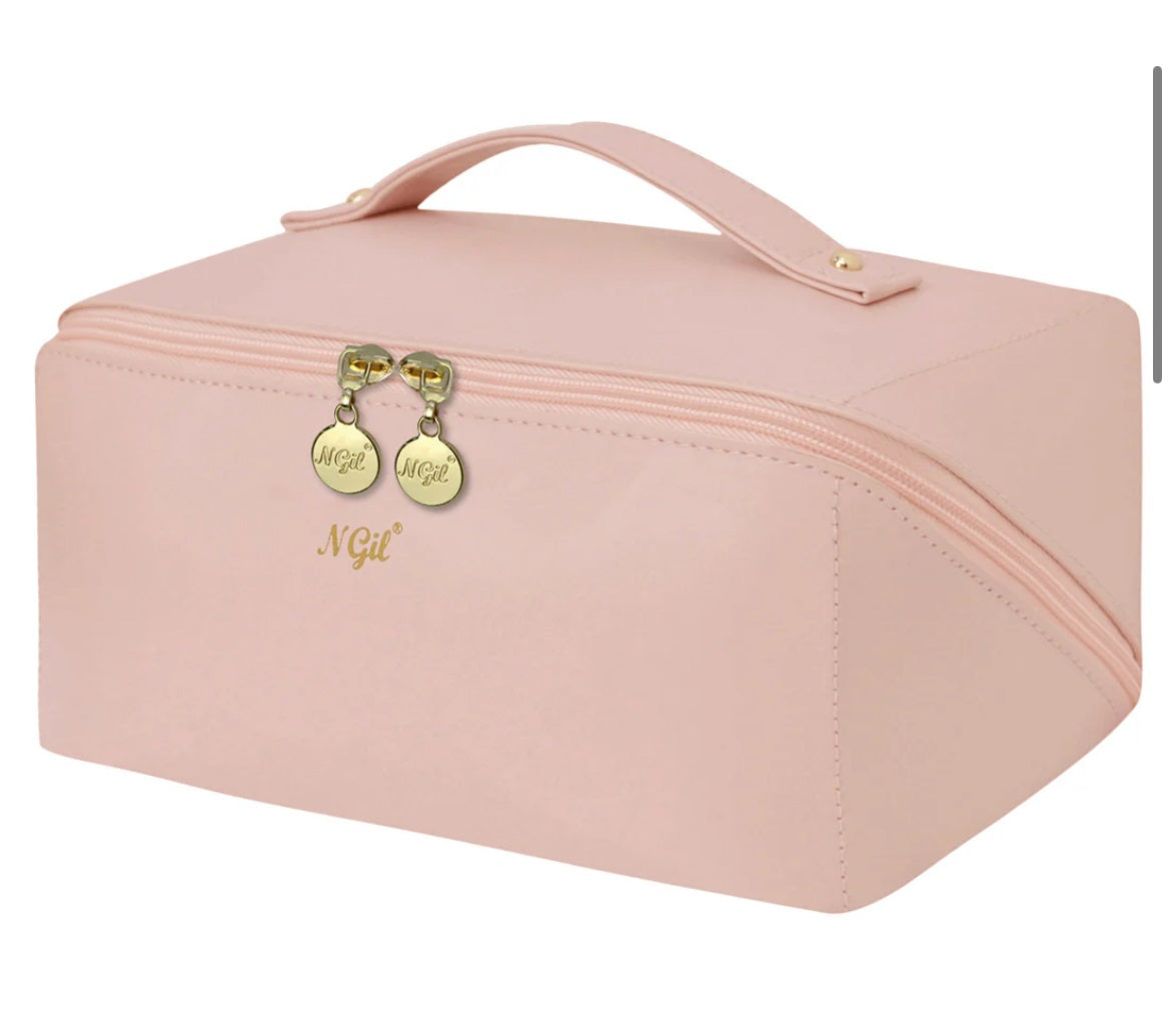 P1398L NGIL Large Faux Leather Travel Toiletry