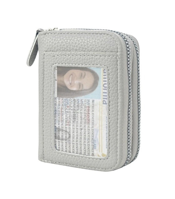 P1403 Faux Leather NGIL Zippered Wallet