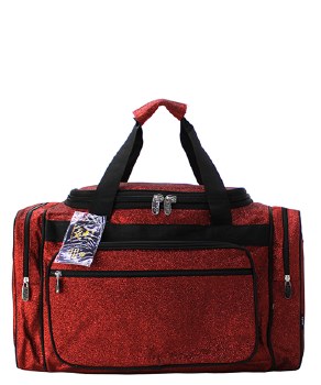 Canvas 20" Glitter Duffel Bag