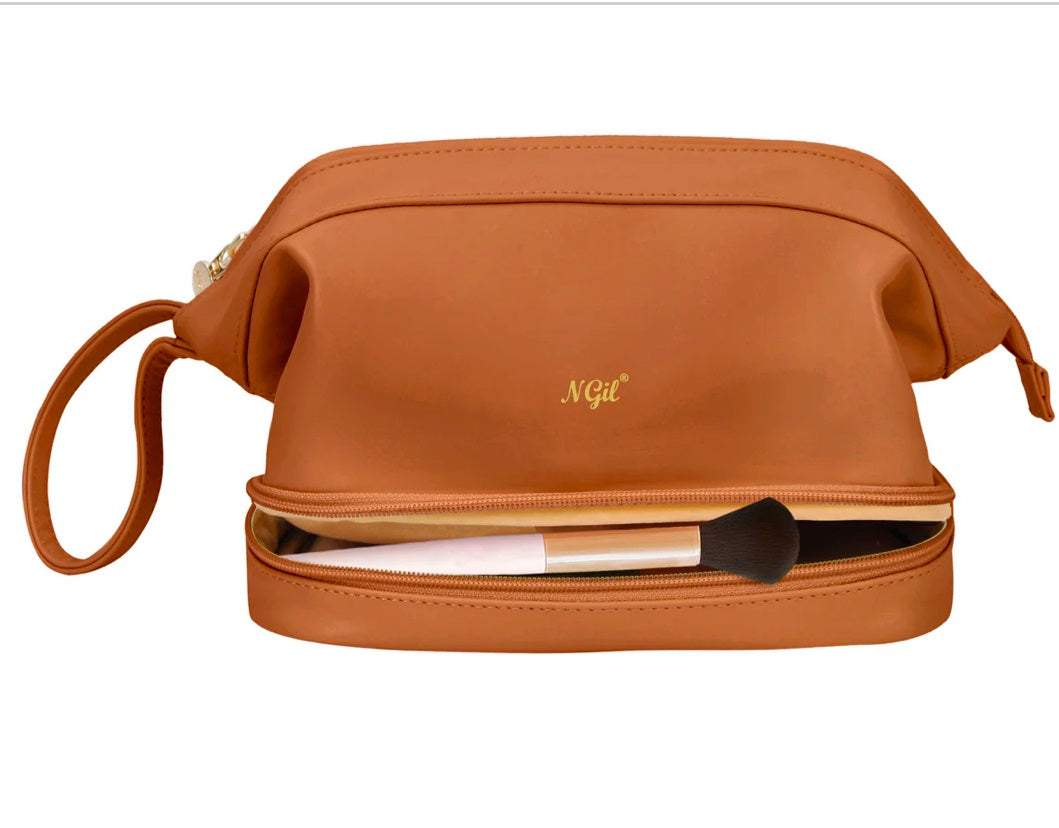 P1414 NGIL Faux Leather Cosmetic Bag