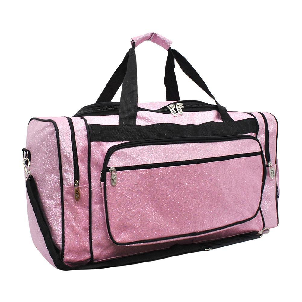 Canvas 20" Glitter Duffel Bag