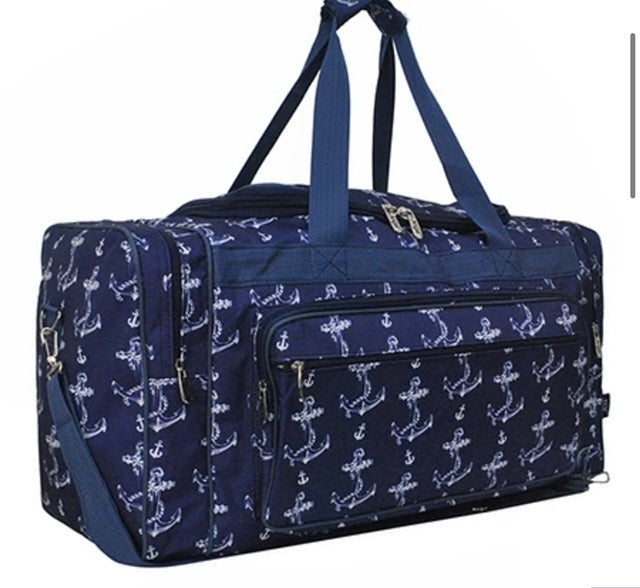 ANK423 Vintage Anchor NGIL Canvas 23" Duffle Bag