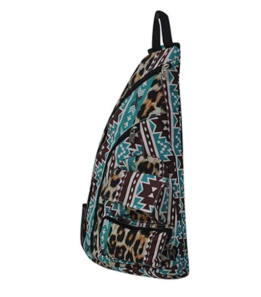 Tribal Cheetah NGIL Sling Backpack