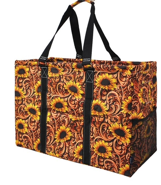 BHA809 Sunlit Flourish NGIL Mega Shopping Utility Tote Bag