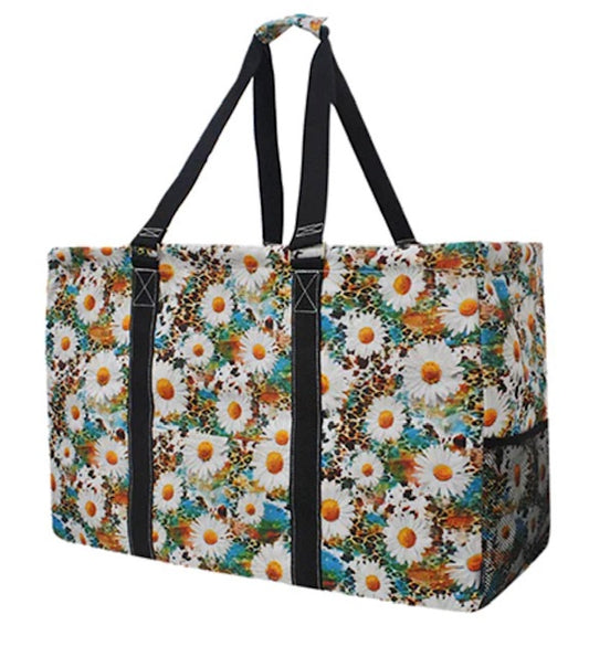 Wild Daisy NGIL Mega Shopping Utility Tote Bag