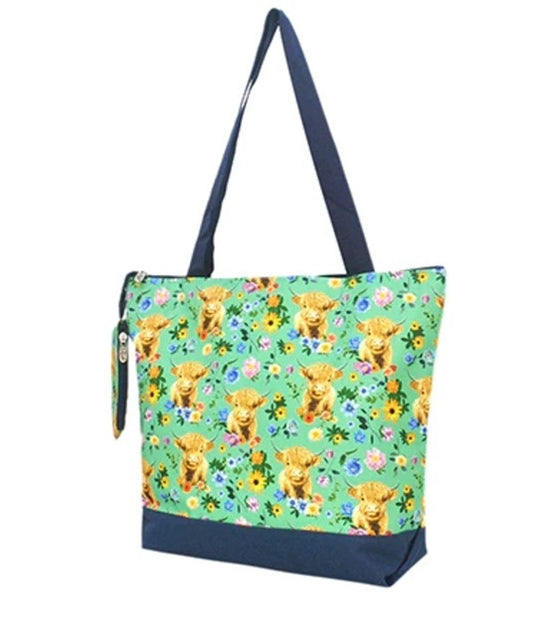 CEG821  Soft Bovine Beauty NGIL Canvas Tote Bag