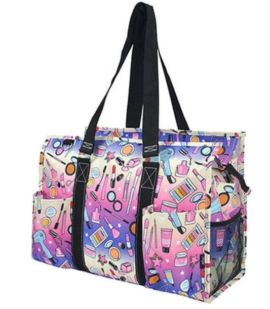 CMT733 Makeover Dream NGIL Zippered Caddy Large Organizer Tote Bag