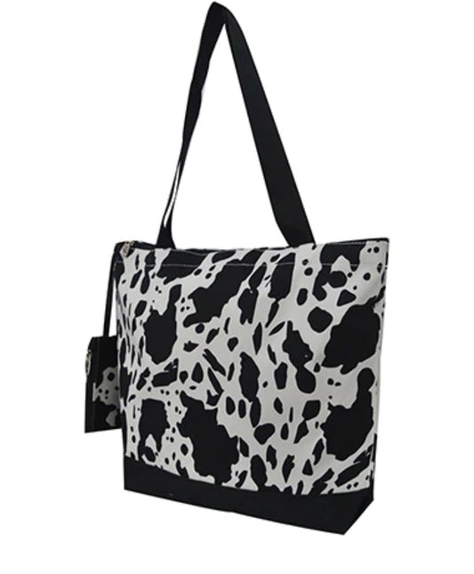 Black Cow NGIL Canvas Tote Bag