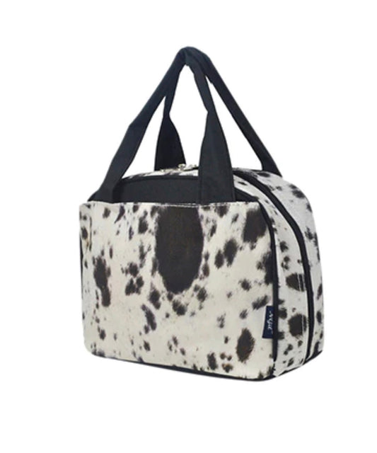 Black Cowhide NGIL Insulated Lunch Bag