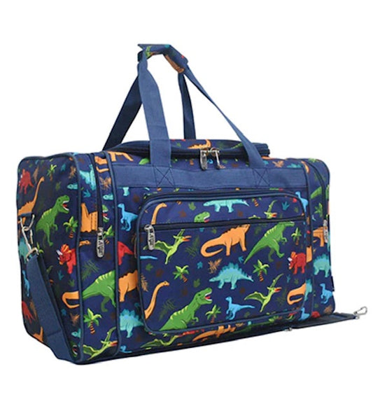 Dino World Print NGIL Canvas 20" Duffle Bag