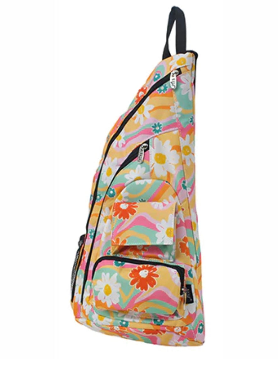 Diving In Flowers NGIL Sling Backpack