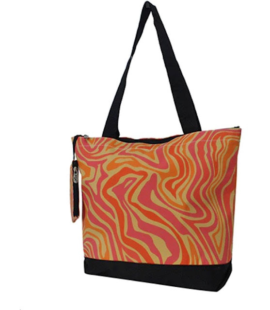 Groovy Marble NGIL Canvas Tote Bag