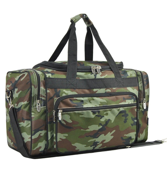 DZA420  Explorer Camo NGIL Canvas 20" Duffle Bag