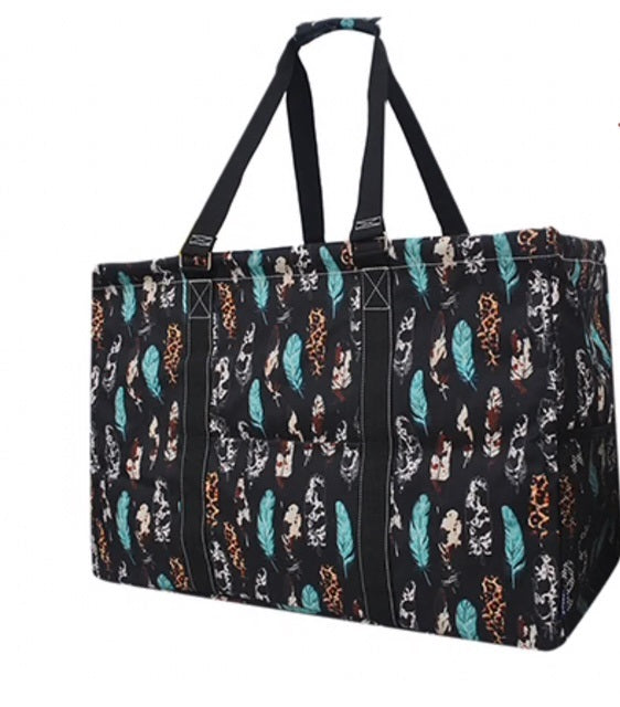 FEF809 Wild Feather NGIL Mega Shopping Utility Tote Bag