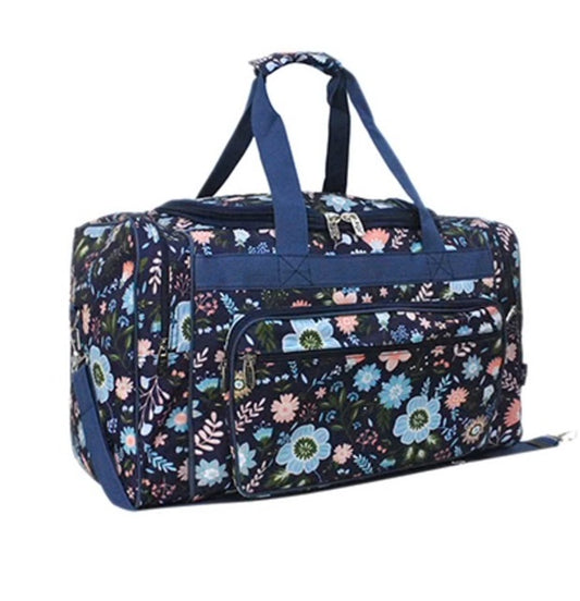 FNW420     Pastel Floral NGIL Canvas 20" Duffle Bag