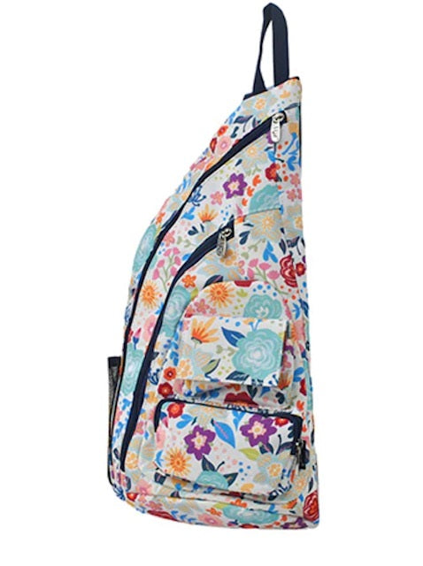 Spring Blossoms NGIL Sling Backpack