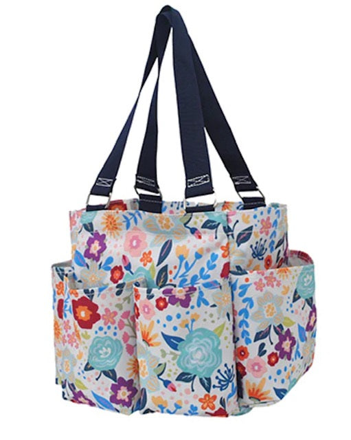 Spring Blossoms Small Utility Tote