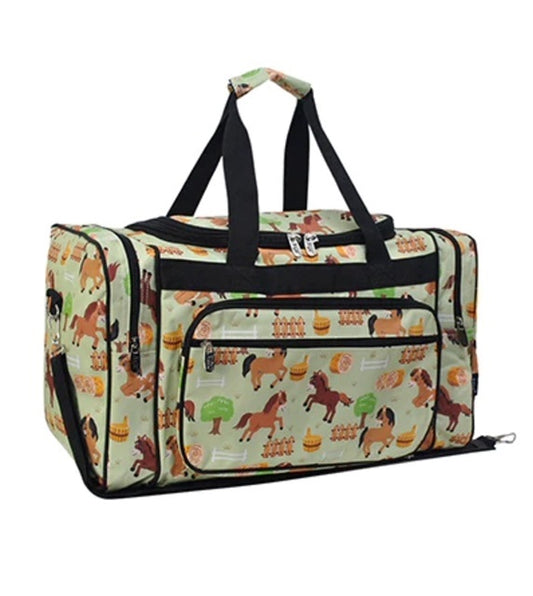 HOH420 Pasture Pony NGIL Canvas 20" Duffle Bag