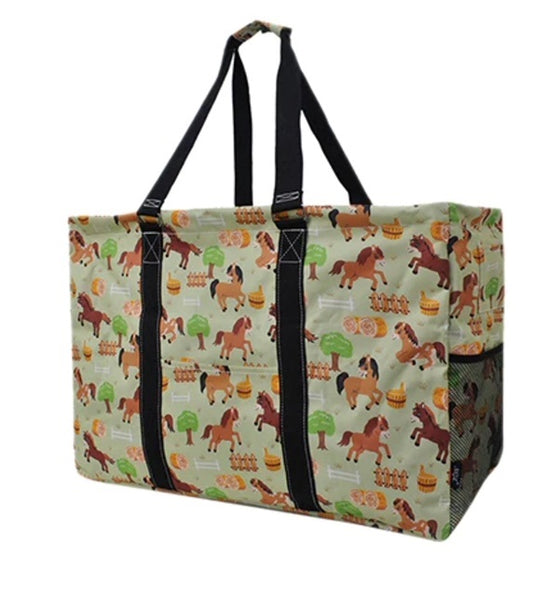 HOH809 Pasture Pony NGIL Mega Shopping Utility Tote Bag