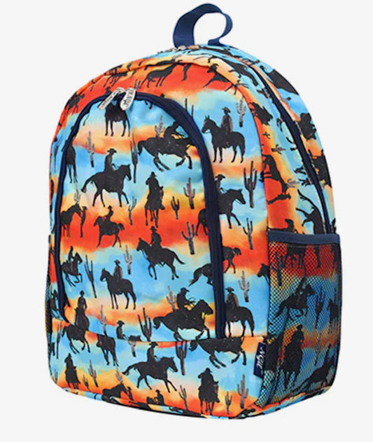 Ride Into The Sunset NGIL Canvas Backpack