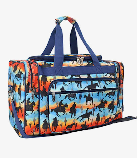 Ride Into The Sunset NGIL Canvas 20" Duffle Bag