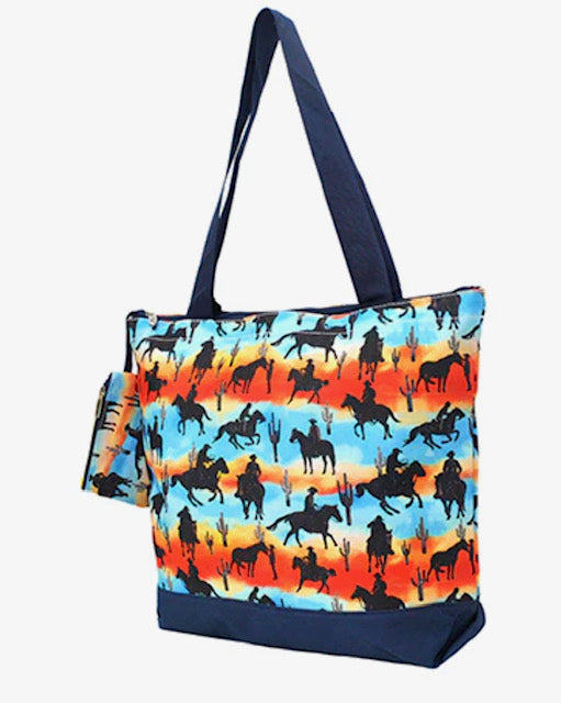 Ride Into The Sunset NGIL Canvas Tote Bag