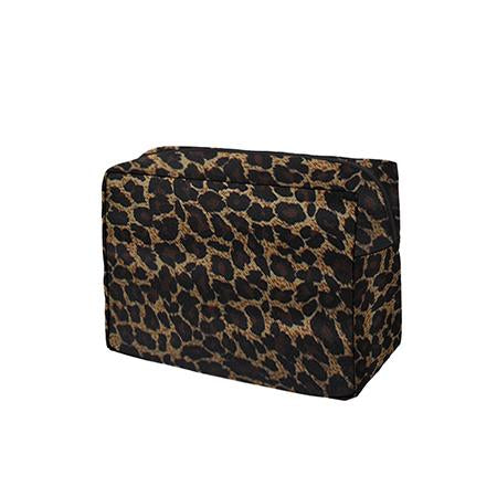 Leopard Print NGIL Large Cosmetic Travel Pouch