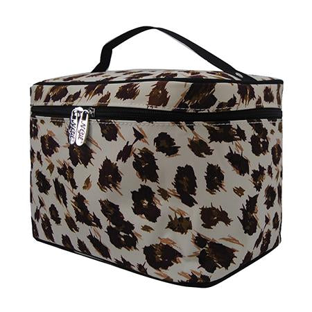 Cheetah NGIL Large Top Handle Cosmetic Case