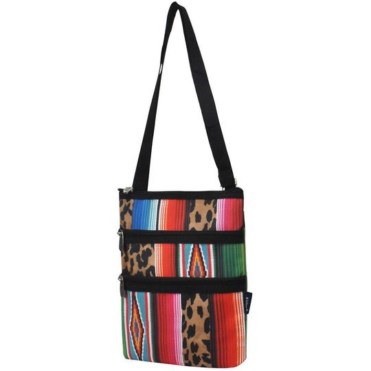 Leopard Serape NGIL Messenger Hipster Bag