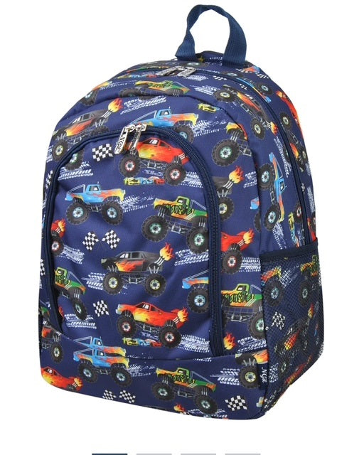 MTB403-NVY Monster Mayhem NGIL Canvas Backpack