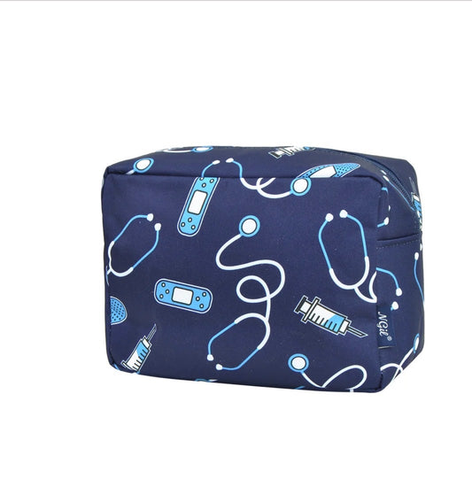 NNB613 Clinical Blue NGIL Large Cosmetic Travel Pouch