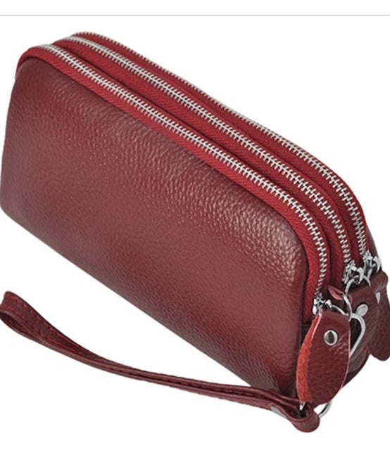 P1405 NGIL Genuine Leather Wristlet Wallet