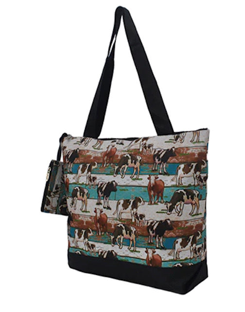 Country Side Moo NGIL Canvas Tote Bag