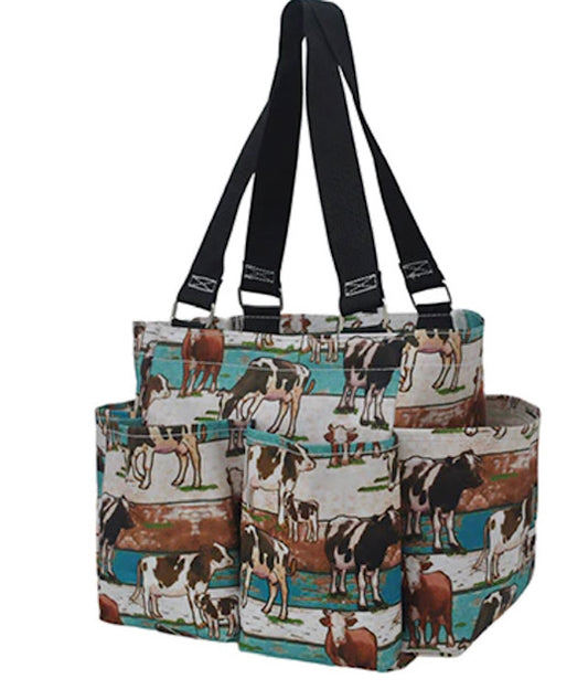 Country Cow Moo NGIL Small Utility Tote