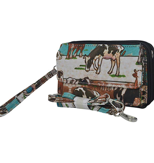 Country Side Moo NGIL Canvas All in One Wallet