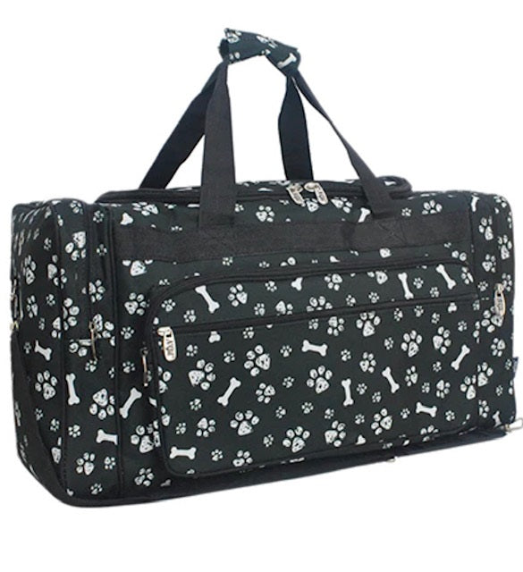 Round Of a Paws NGIL Canvas 20" Duffle Bag