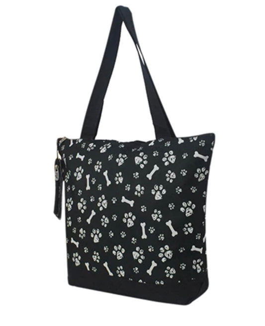 Round Of a Paws NGIL Canvas Tote Bag