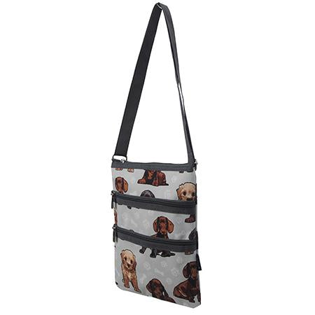 Paw-Sitive Pups NGIL Messenger Hipster Bag