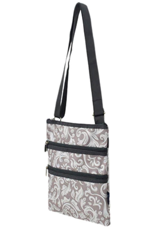 Floral Vines NGIL Messenger Hipster Bag