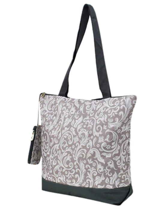 Floral Vines NGIL Canvas Tote Bag