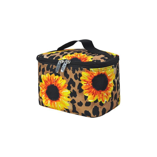 Leopard Sunflower NGIL Cosmetic Case