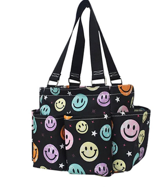 Smiley Faces NGIL Small Utility Tote