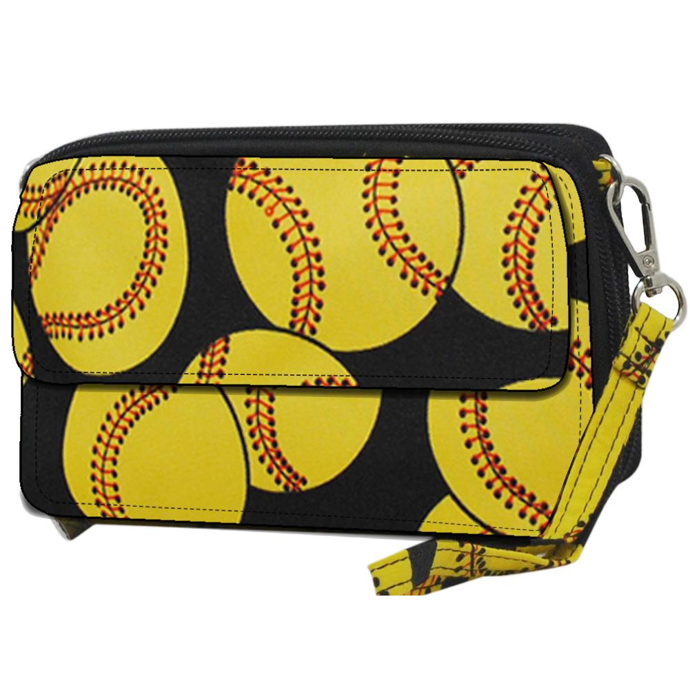 Softball NGIL Canvas All In One Wallet