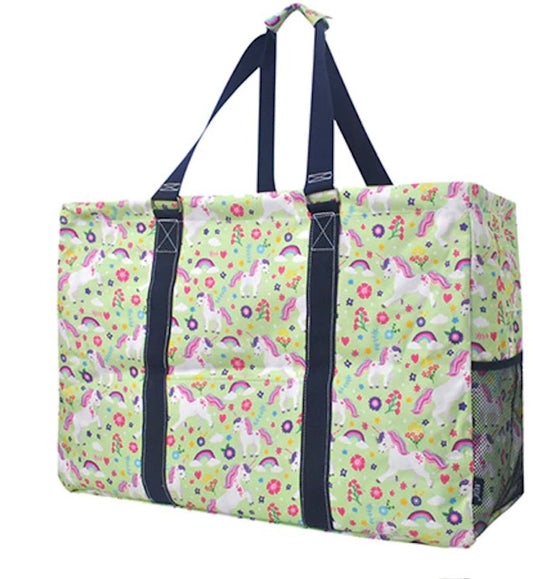 Unicorn World NGIL Mega Shopping Utility Tote Bag