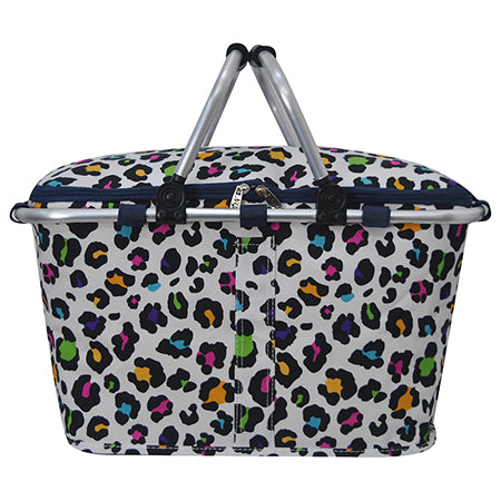 Popping Cheetah NGIL Insulated Market Basket